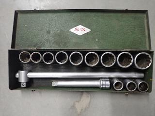 Sherman Klove 1 In. Drive Socket Set.