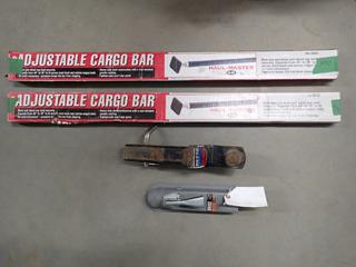 (2) Adjustable Cargo Bars, (1) 2 In. x 2 In. Straight Coupler & (1) 1-7/8 In. Ball Mount & Receiver.