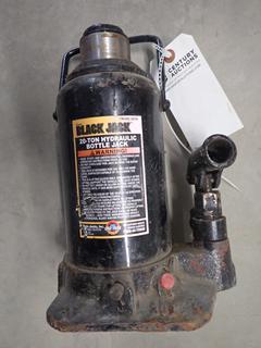 Black Jack 20 Ton Hydraulic Bottle Jack.