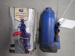 (2) Hydraulic Bottle Jacks.