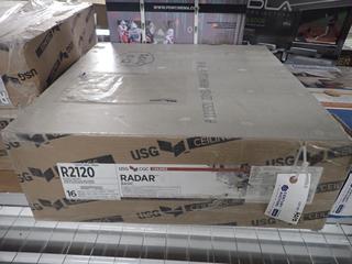 USG Ceilings Radar Basic Accoustic Panels, 2 Ft. x 2 Ft. x 5/8 In. 64 Square Ft./16pcs Per Case.