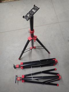 (3) Telescopic Tripods.