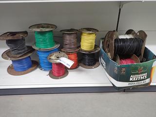 Assorted Spools of Wire.