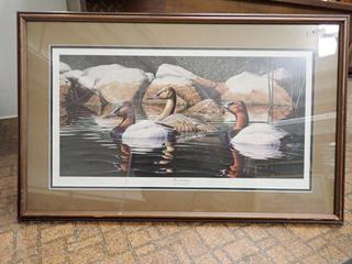 "The Challenge" by Neal Anderson Print. 31 1/2 In. x 20 1/4 In.