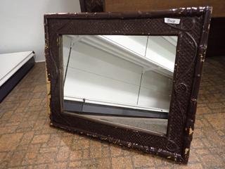 Framed Mirror. 23 1/2 In. x 19 1/4 In.