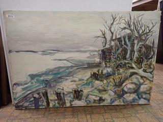 Acrylic Painting. 36 In. x 24 In.