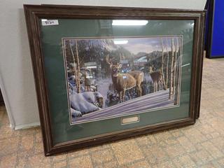 "Mountain View" & "Northern Tranquility" by Kim Norlien Prints. 24 1/2 In. x 18 In.