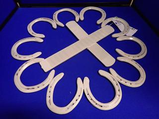 Decorative Horseshoes. 20 1/2 In.