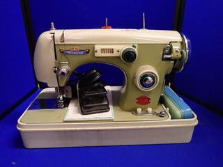 Semi Zig-Zag Sewing Machine, Model # HSZ-2.