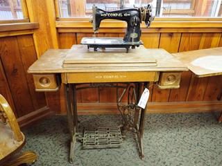 Antique Compal Sewing Machine. Y23161. *Note: Requires Repair*.