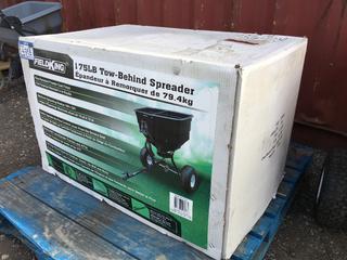 Field King Tow Behind Spreader. 175lb Capacity.