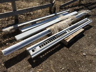 (2) Corelite Fluorescent Light Fixtures, Holds 4 Ft. Bulbs and (3) Baseboard Heaters. *Damaged*