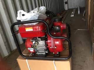 New PM Water Boss Pump PMFP 50, Suction Lift 6m, Delivery Lift 80m, PMG 200 OVC 6.5 Engine.