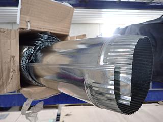 Galvanized Duct Pipe.