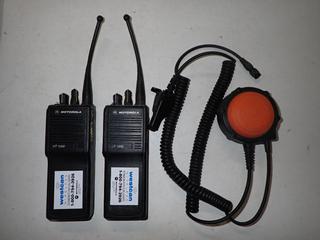 (2) Motorola HT1000 Radios.