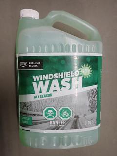 (3) Cases of (4) 3.78L Co-Op All Season -40 Windshield Washer Fluid, Damaged.