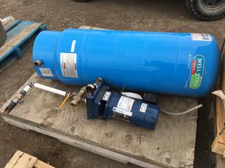 Welatrol 125 Psi Pressure Tank and Schaefer Non Submersible Pump, Model # SC07C1-C.