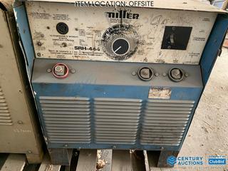 Selling Off-Site - Miller SRH-444 Welder. Located at 5717 - 84 Street SE Calgary, AB Call Johnnie @ 403-990-3978 For Further Information and Viewing.