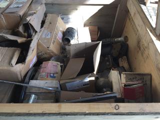 Quantity of Assorted Brake Pads, Brake Components, Hubs, Squeegies and Nozzles.
