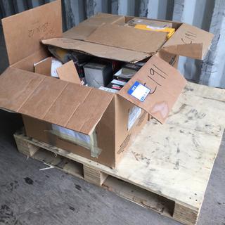 Quantity of Assorted Cat Filters and Baldwin Filters.