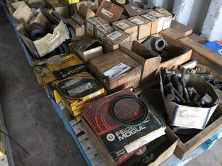 Quantity of Bushings, Flanges and Bearings.