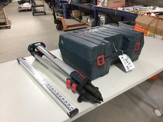 Bosch GRL240 HV Self Leveling Laser Level Kit c/w Tripod and Pole.