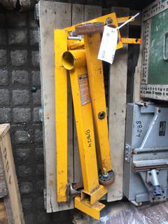 Flame Pipe Cutter in Wooden Box, Motor Mount, New Hermes Engravograph Pentagraph, S/N ITF II 80750.