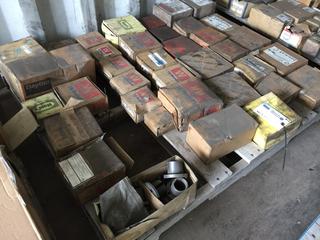 Quantity of Assorted Bushings, Bearings, Seals, Bolts and Hubs.
