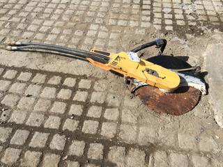 Partner K-2500 Hydraulic  Mason Saw, S/N 04 4900004.