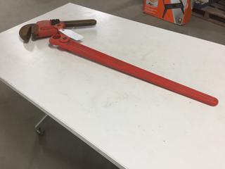 Ridgid 48 In. Super Six Pipe Wrench.