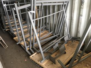 Quantity of Metal/Wood Retail Display Racking.