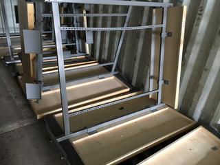 Quantity of Metal/Wood Retail Display Racking.