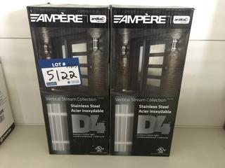 (2) Ampere D4 Outdoor/Indoor Vertical Stream Collection Lights.