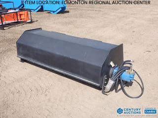 Fort Saskatchewan Location - Unused 72 In. Hydraulic Skid Steer Rotary Tiller