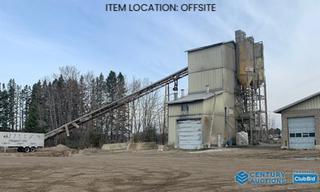 Selling Off-Site - Operational Concrete Batch Plant Commissioned 1967. Produces 60 Cubic Meters per Hour. 
*Buyer is responsible for disconnect, disassembly, and removal of item. Proof for WCB and insurance will be required prior to doing any work* **Located Off Site Near Stony Plain, Contact Simon at 780-566-1831 For More Information**