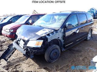Selling Off-Site - 2010 Dodge Grand Caravan SE c/w 3.3L V6, 225/65R17 Tires, VIN 2D4RN4DE9AR401367 *Note: Salvage Title, Flat Tires, Bill of Sale Only* **Located Offsite at 21220-107 Avenue NW, Edmonton, For More Information Contact Richard at 780-222-8309**