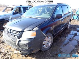 Selling Off-Site - 2008 Dodge Grand Caravan SE c/w 3.3L V6, A/T, 225/65R16 Tires, VIN 2D8HN44H48R812903 *Note: Parts Only, Flat Tires, Bill of Sale Only* **Located Offsite at 21220-107 Avenue NW, Edmonton, For More Information Contact Richard at 780-222-8309**