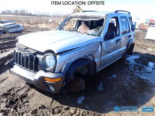 Selling Off-Site - 2003 Jeep Liberty SUV c/w 3.7L V6, A/T, VIN 1J4GL48K73W688657 *Note: Parts Only, No Tires, Bill of Sale Only* **Located Offsite at 21220-107 Avenue NW, Edmonton, For More Information Contact Richard at 780-222-8309**