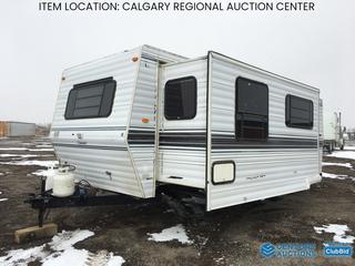 High River Location -  1995 Dutchmen Classic 26 Ft. T/A Travel Trailer c/w Roof A/C, Central Floor Heating, Slide Out, 2 5/16 Ball, VIN 47CT20M24S1059325