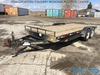 High River Location -  2013 Southland 7'x18' T/A Trailer c/w 2 5/16" Ball, 7,000 LB Axles, 7 Pin Connector, 235/80/16 Tires, VIN 2S9JC3318D1028793