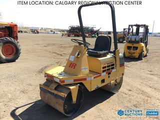 High River Location - 2005 Ingersoll-Rand DD-10ST Double Drum Roller c/w Honda Gas, ROPS, S/N 010070