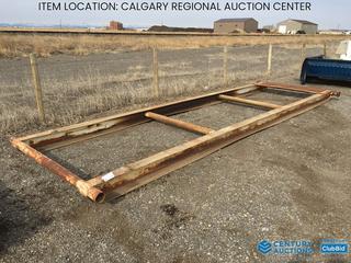 High River Location - Seacan Skid 90 In. x 22 Ft.