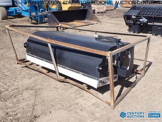 Fort Saskatchewan Location - Unused 72 In. Hydraulic Skid Steer Bucket Sweeper