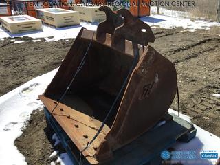 High River Location - 40 In. Excavator Clean Up Bucket.