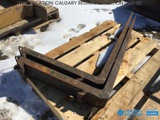 High River Location - Set of 45 In. x 5 In. Forks.