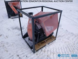 Fort Saskatchewan Location - Unused TMG-WC42 4 In. Wood Chipper, w/ 3 Point Hitch, PTO Driveline Shaft, SN BL2021030368