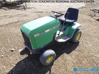 Fort Saskatchewan Location - John Deere 165 Ride On Mower w/ FB460V Engine, SN M00165X377881 *Note: No Mower Deck, Requires New Battery*