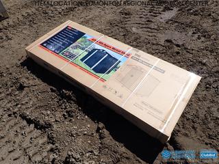 Fort Saskatchewan Location - Unused TMG-MS0608 Apex Metal Shed, 6 Ft. x 8 Ft