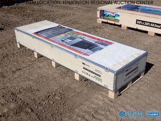 Fort Saskatchewan Location - Unused TMG-MS1020A Garage Metal Shed, 10 Ft. x 20 Ft.