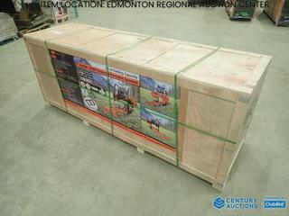 Fort Saskatchewan Location - Unused TMG-PSM26 Industrial Portable Sawmill, Kohler 14 HP Engine, Max. Log Diameter 26 In., 144 In. Blade Length, Max. Log Length 11 Ft., Max. Board Width 21 In., Max. Board Thickness 7 In.